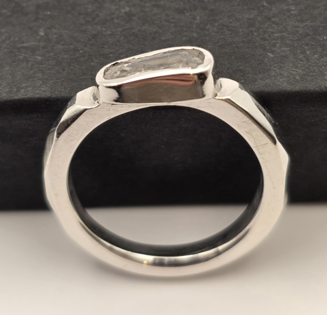 bague avec Quartz Dents-du-Midi N°1